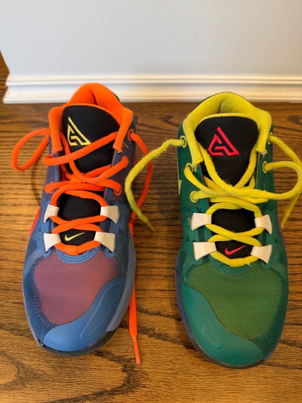 Nike Zoom Freak 4 Kids Color-Block Sneakers